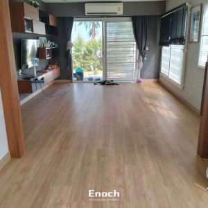 Enoch รีวิว YN801 พื้น SPC-การติดตั้ง