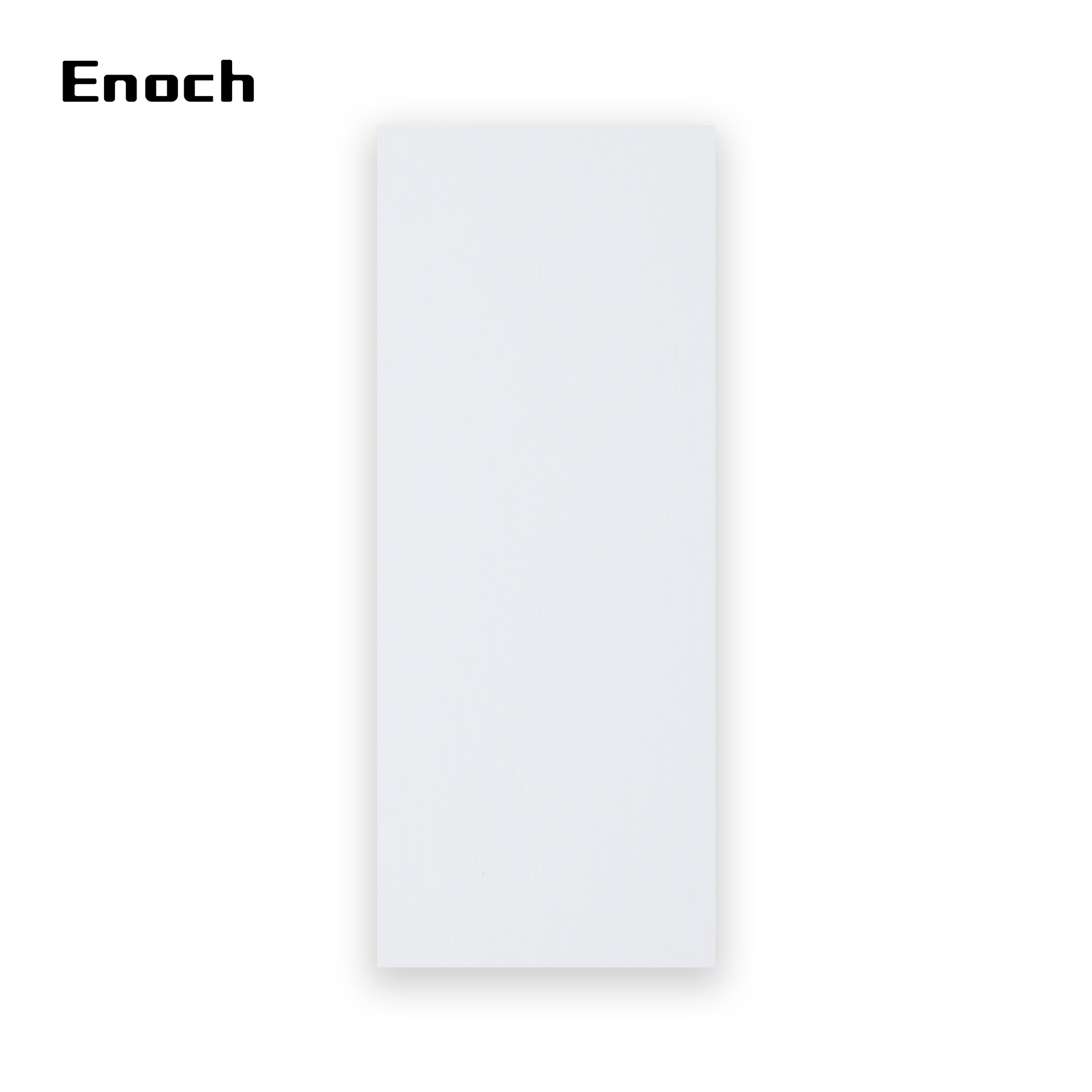 Enoch แผ่นผนังภายใน UPVC (คลิกล็อก) แบบเรียบ