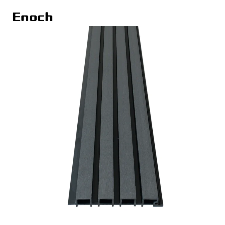 ไม้ระแนงภายนอก WPC Exterior Wall Cladding รุ่นที่ 1 สี Charcoal Grey (WPC05-C-002)