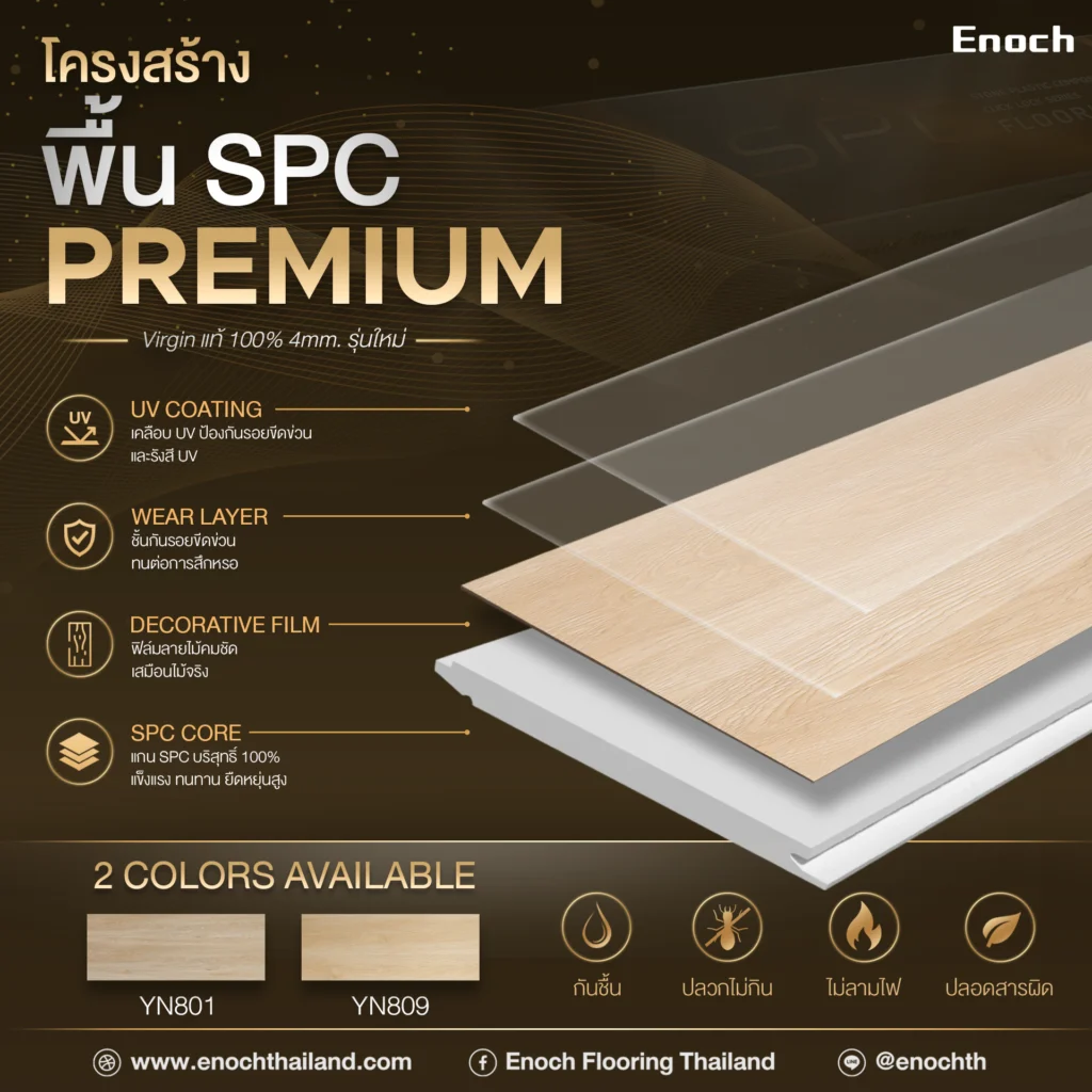 พื้น SPC PREMIUM รุ่น ELITE PRIME